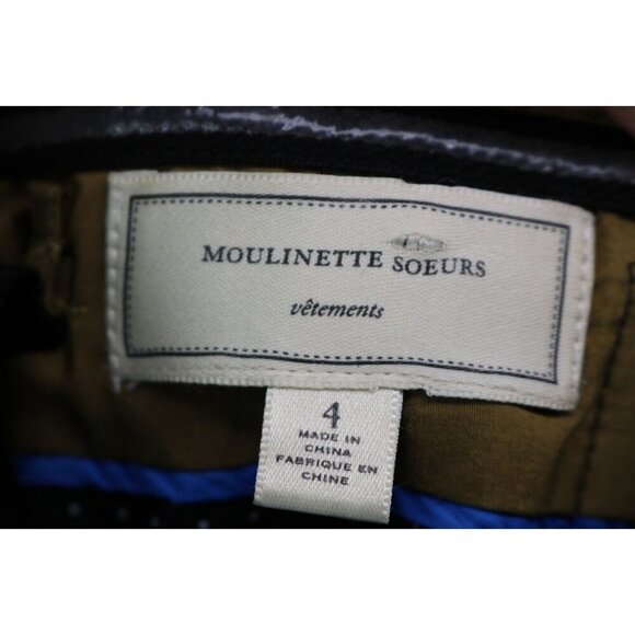 Moulinette Soeurs-Anthropologie Strapless Silk Blend Watercolor Dress-Size 4 - Picture 6 of 14